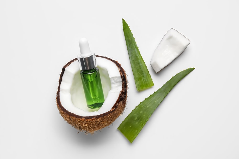 روغن نارگیل و آلوورا