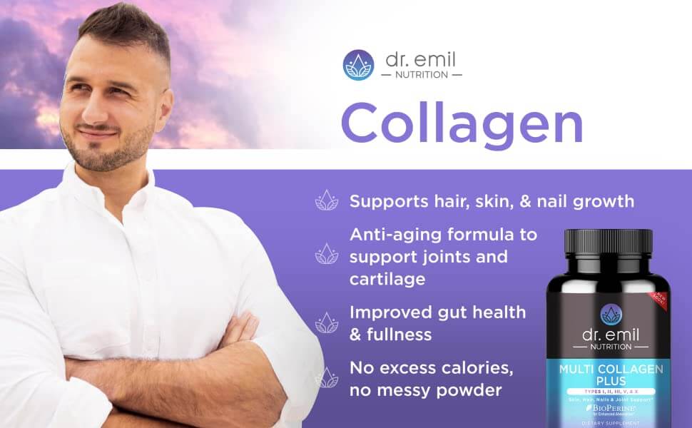 مکمل کلاژن Dr. emil nutrition multi collagen plus